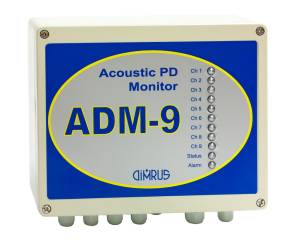 ADM-9 – система контроля изоляции высоковольтного оборудования по частичным разрядам при помощи акустических датчиков